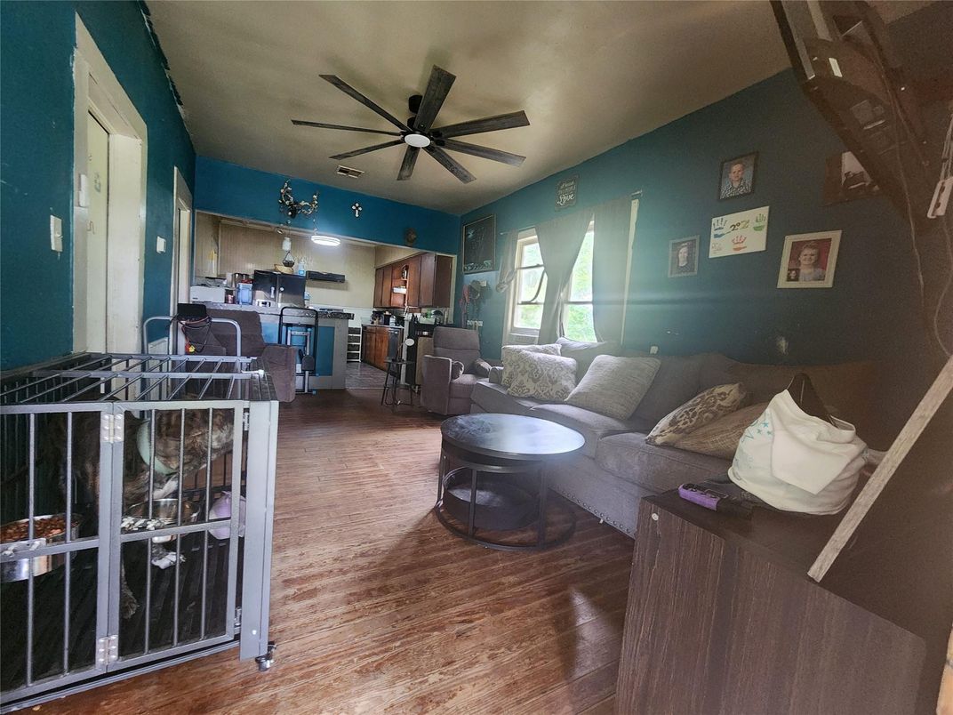 Interior, Kitchen, Living room, Wood Texture Flooring