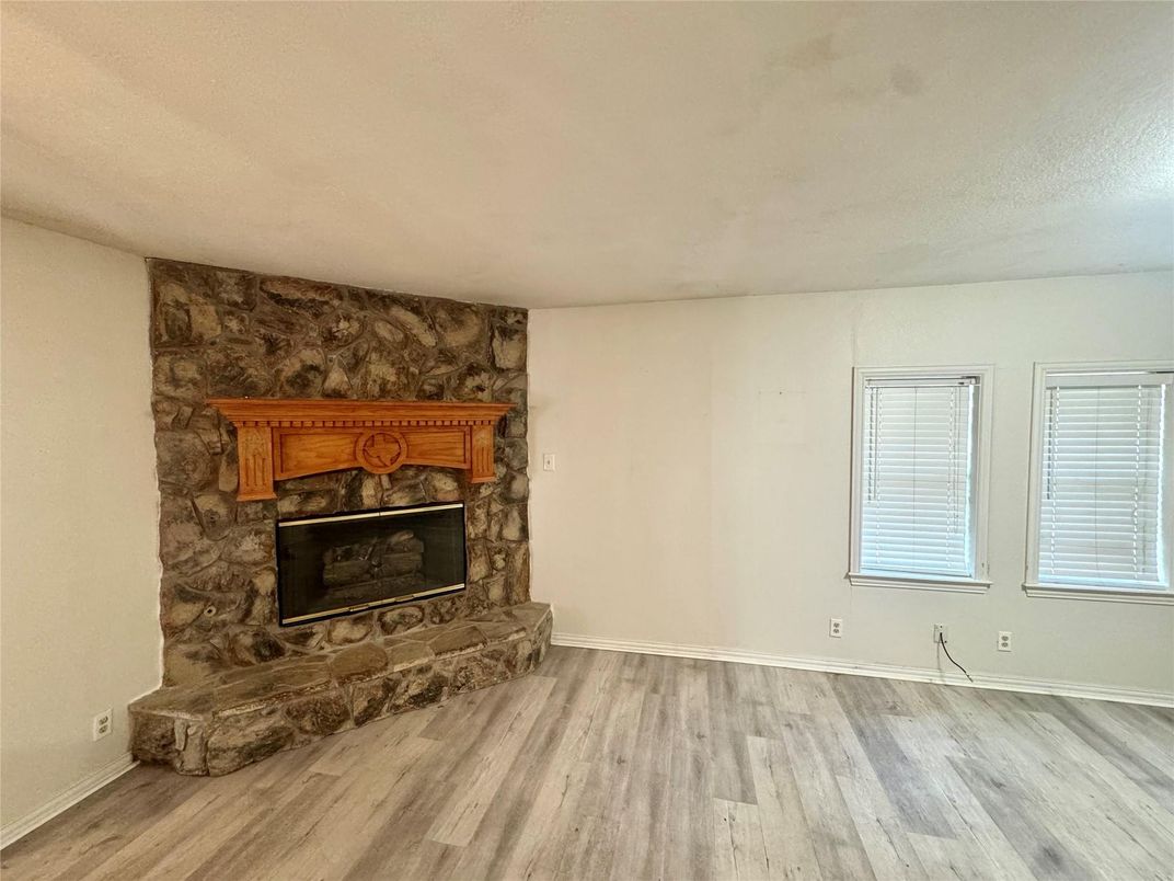 Fireplace, Interior, Wood Texture Flooring