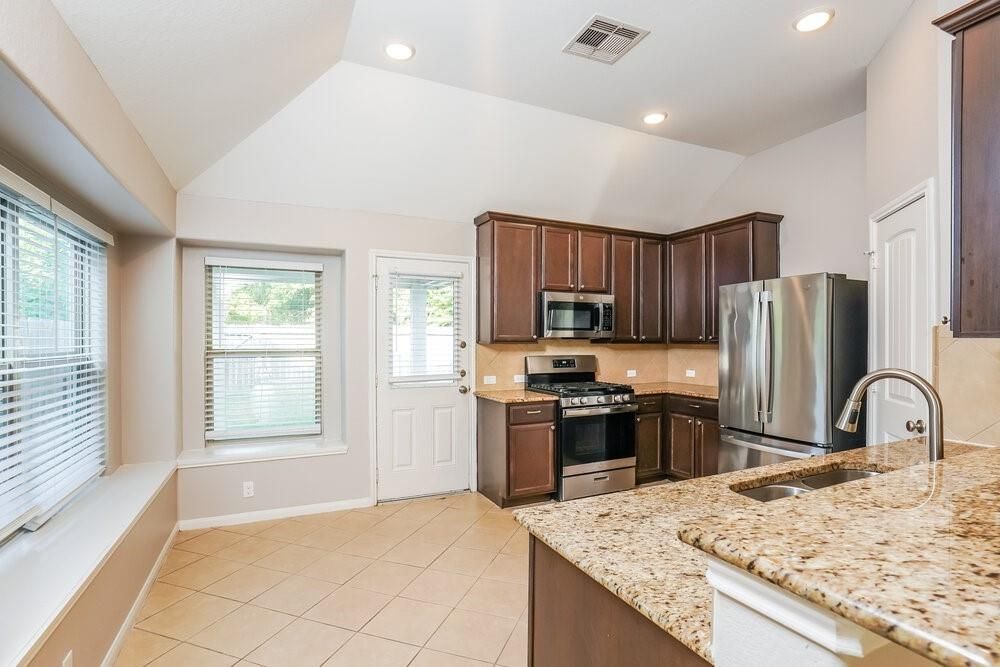 Interior, Kitchen, Recessed Lighting, Stainless Steel Appliances