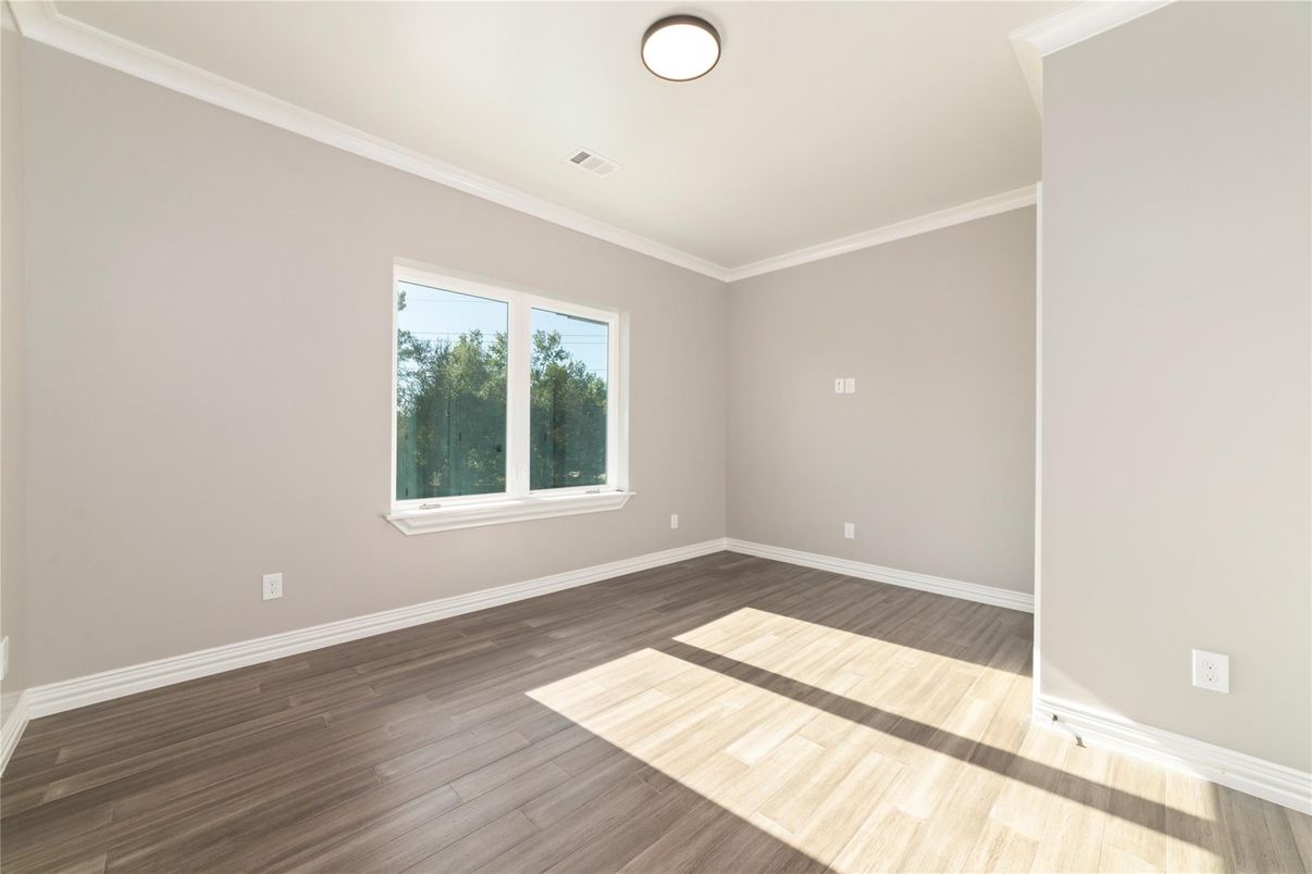 Empty room, Interior, Wood Texture Flooring