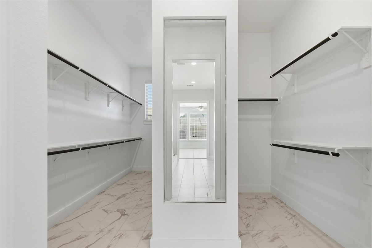 Interior, Marble, Recessed Lighting, Walk-in Closets