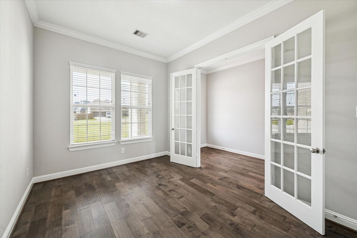Empty room, Interior, Wood Texture Flooring