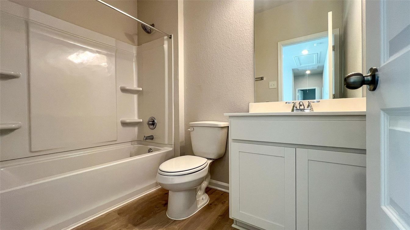 Bathroom, Interior, Wood Texture Flooring