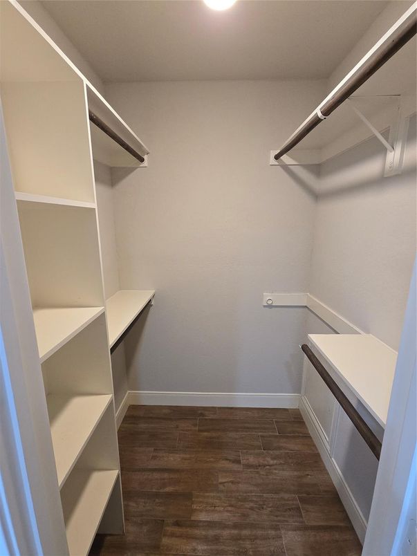 Interior, Walk-in Closets, Wood Texture Flooring