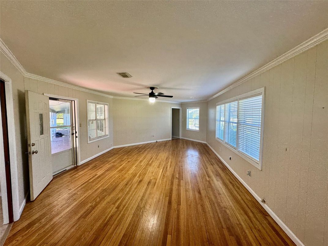 Empty room, Interior, Wood Texture Flooring