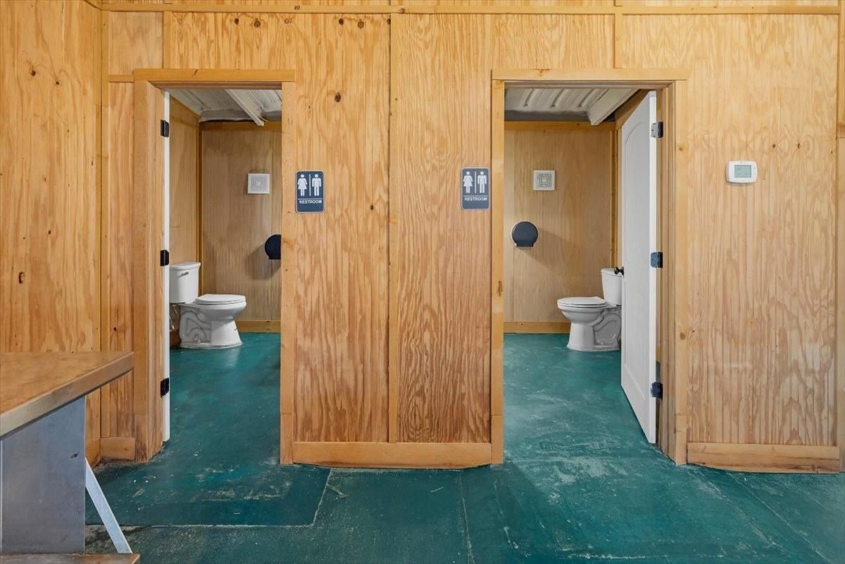 Bathroom, Interior, Wooden Walls