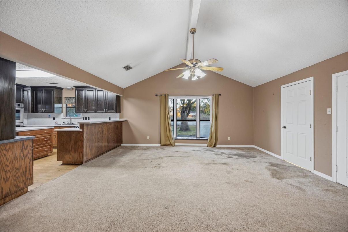 Empty room, Interior, Kitchen