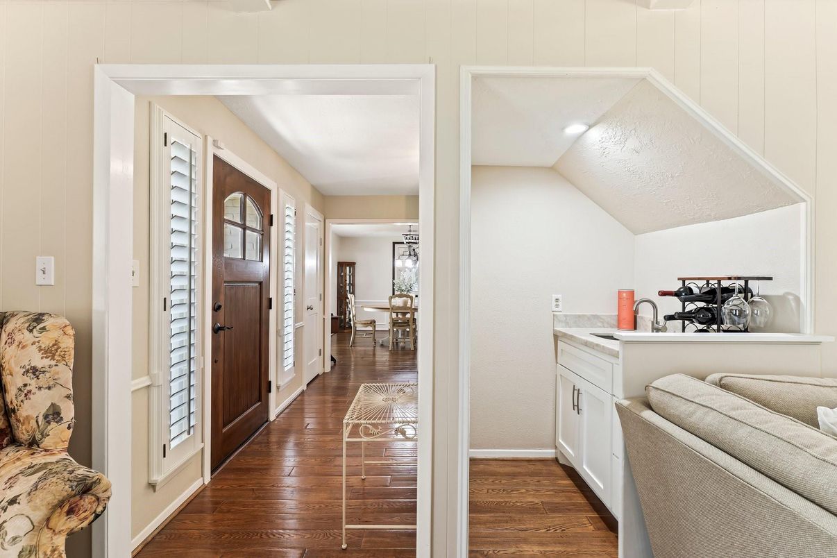 Dining room, Interior, Wood Texture Flooring