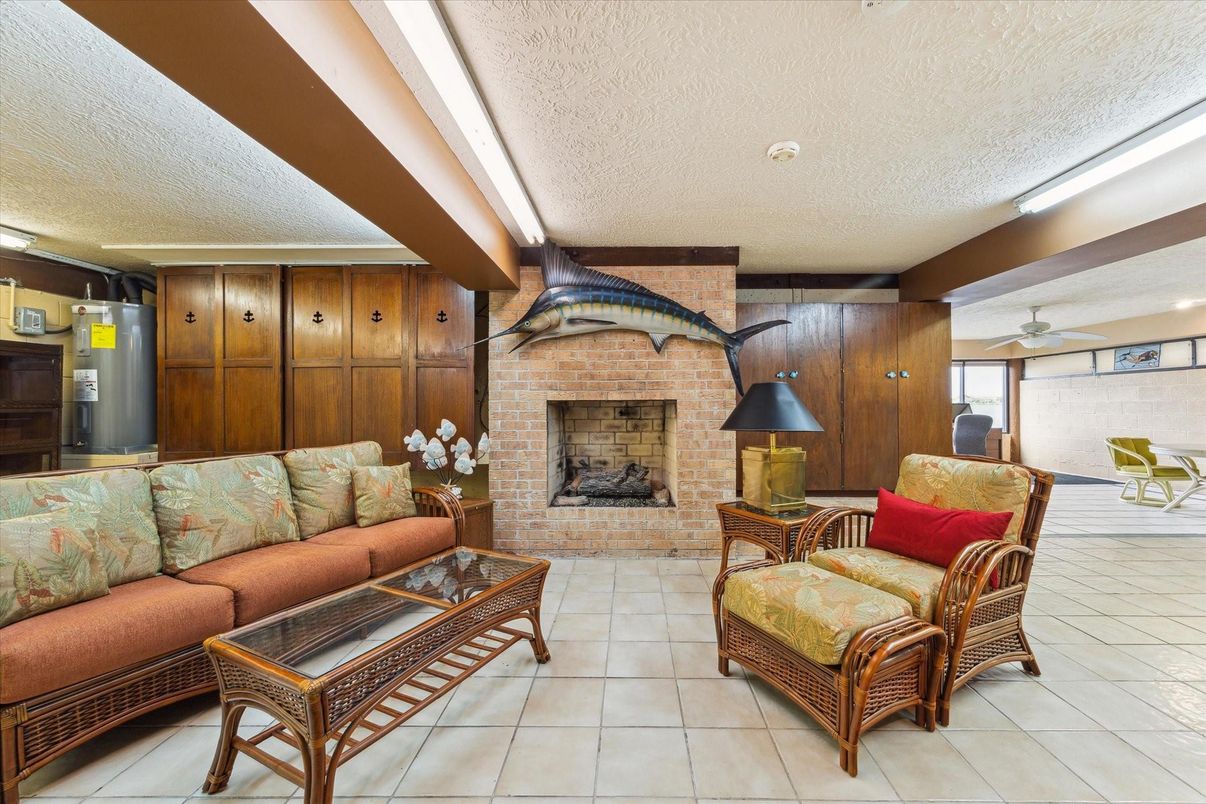 Fireplace, Interior, Living room, Stone Walls, Wooden Walls