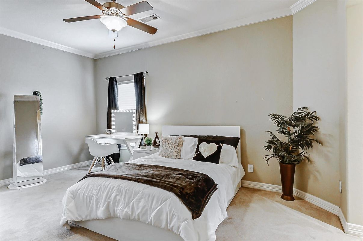 Bedroom, Home Office, Interior