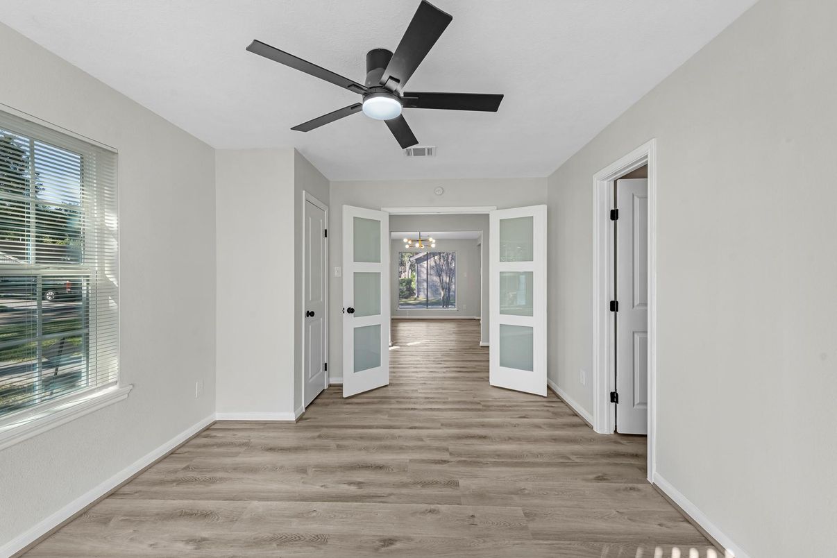Empty room, Interior, Wood Texture Flooring