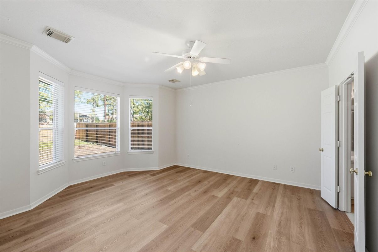 Empty room, Interior, Wood Texture Flooring