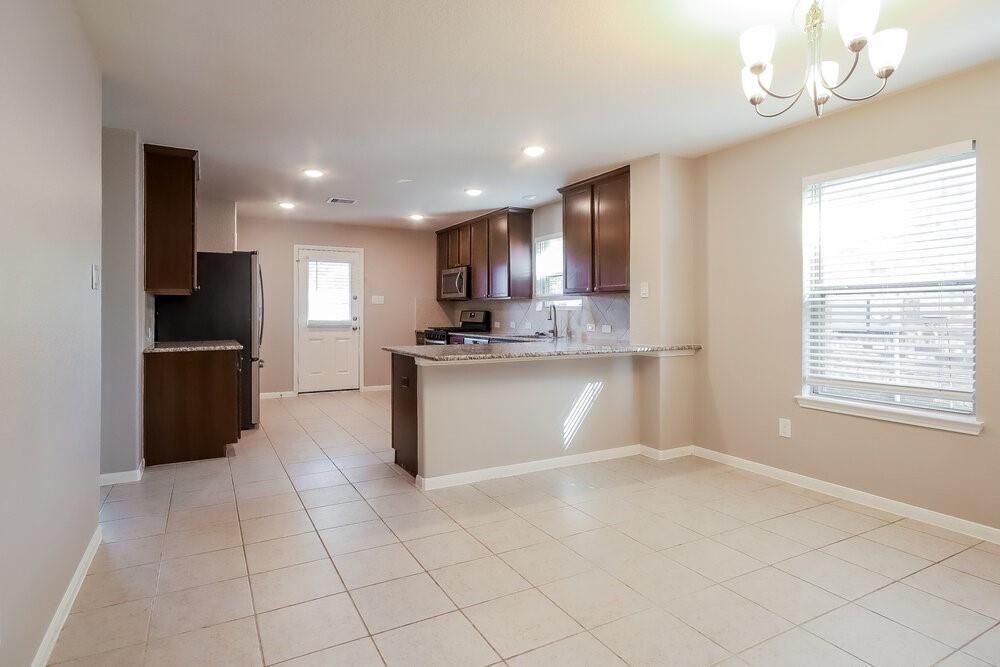 Chandelier, Interior, Kitchen, Recessed Lighting