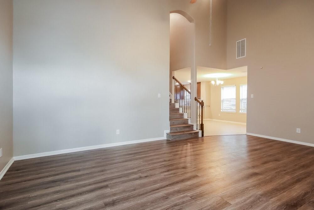 Empty room, Interior, Wood Texture Flooring