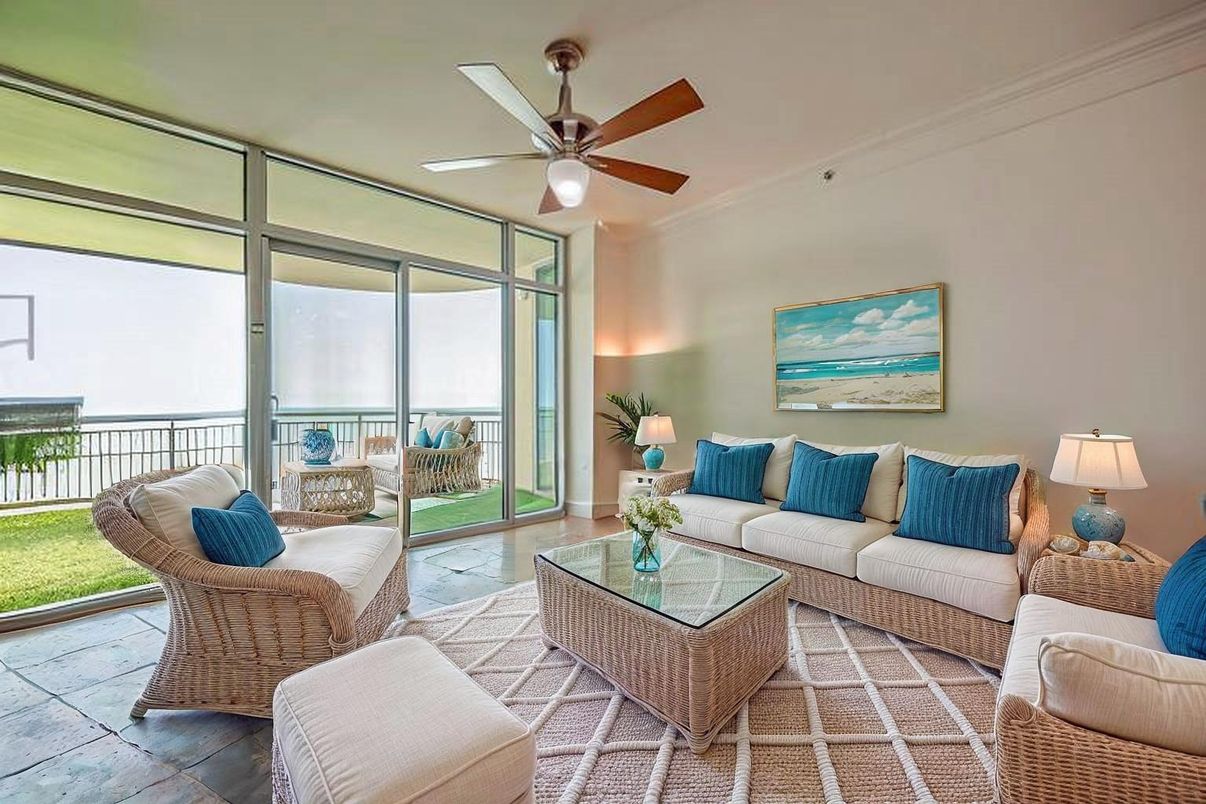 Interior, Living room, Sun Room, Water