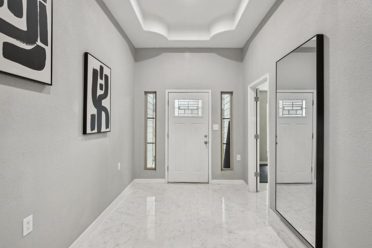 Interior, Marble, Recessed Lighting