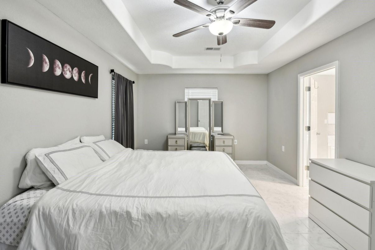 Bedroom, Interior, Marble