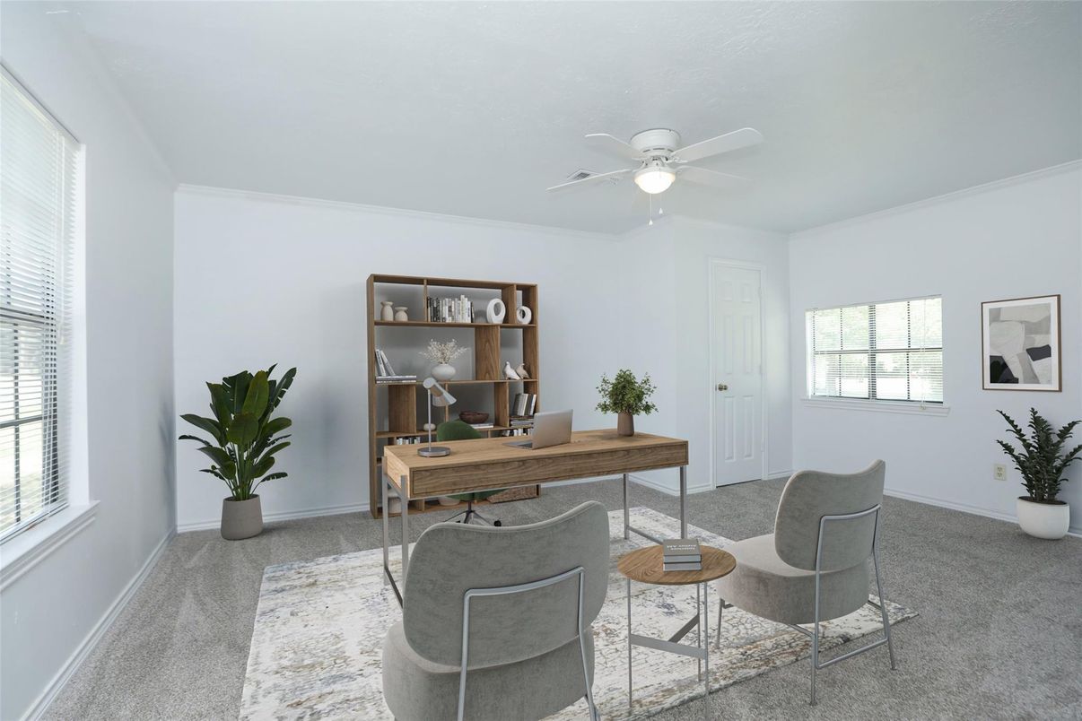 Home Office, Interior