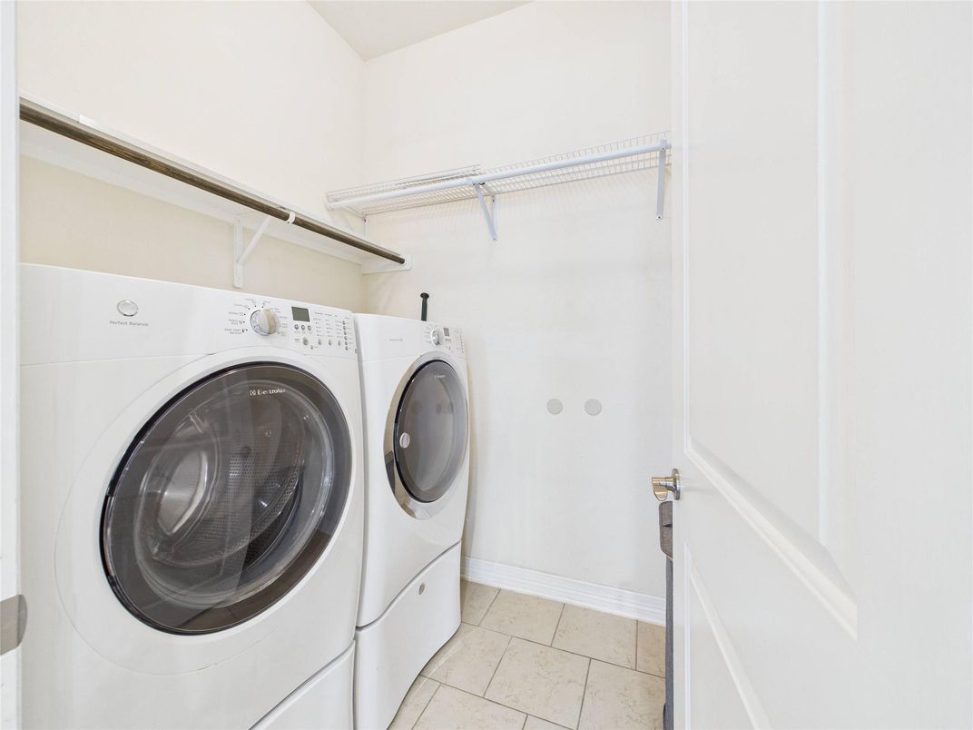 Interior, Utility Closets, Washer