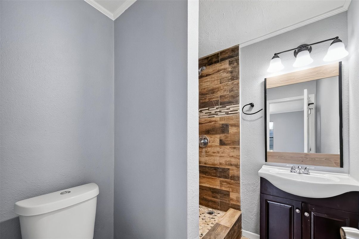 Bathroom, Interior, Wooden Walls