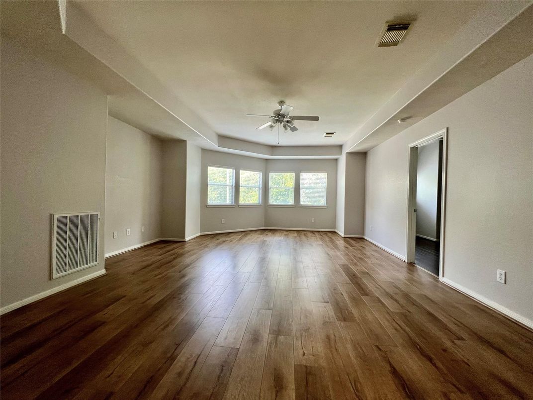 Empty room, Interior, Wood Texture Flooring