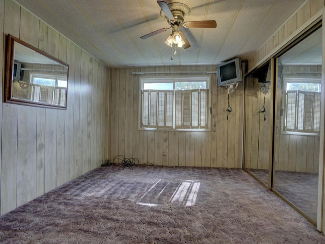 Empty room, Interior, Wooden Walls