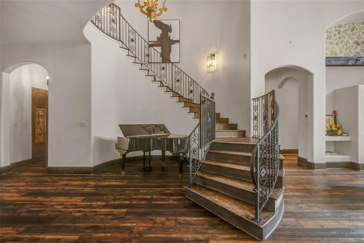 Interior, Piano, Wood Texture Flooring