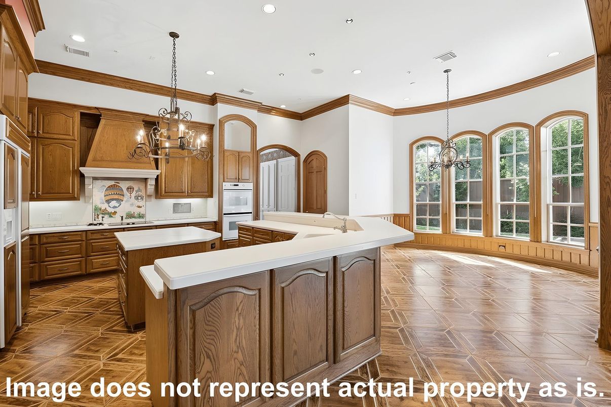 Chandelier, Interior, Kitchen, Recessed Lighting
