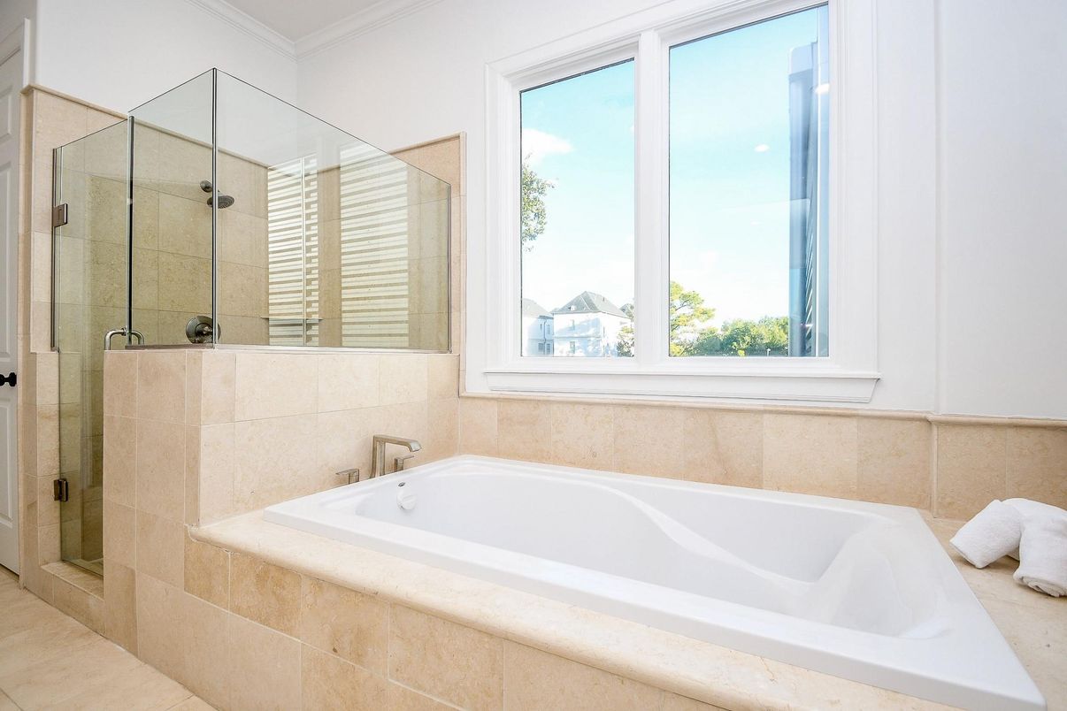 Bathroom, Glass Shower, Interior