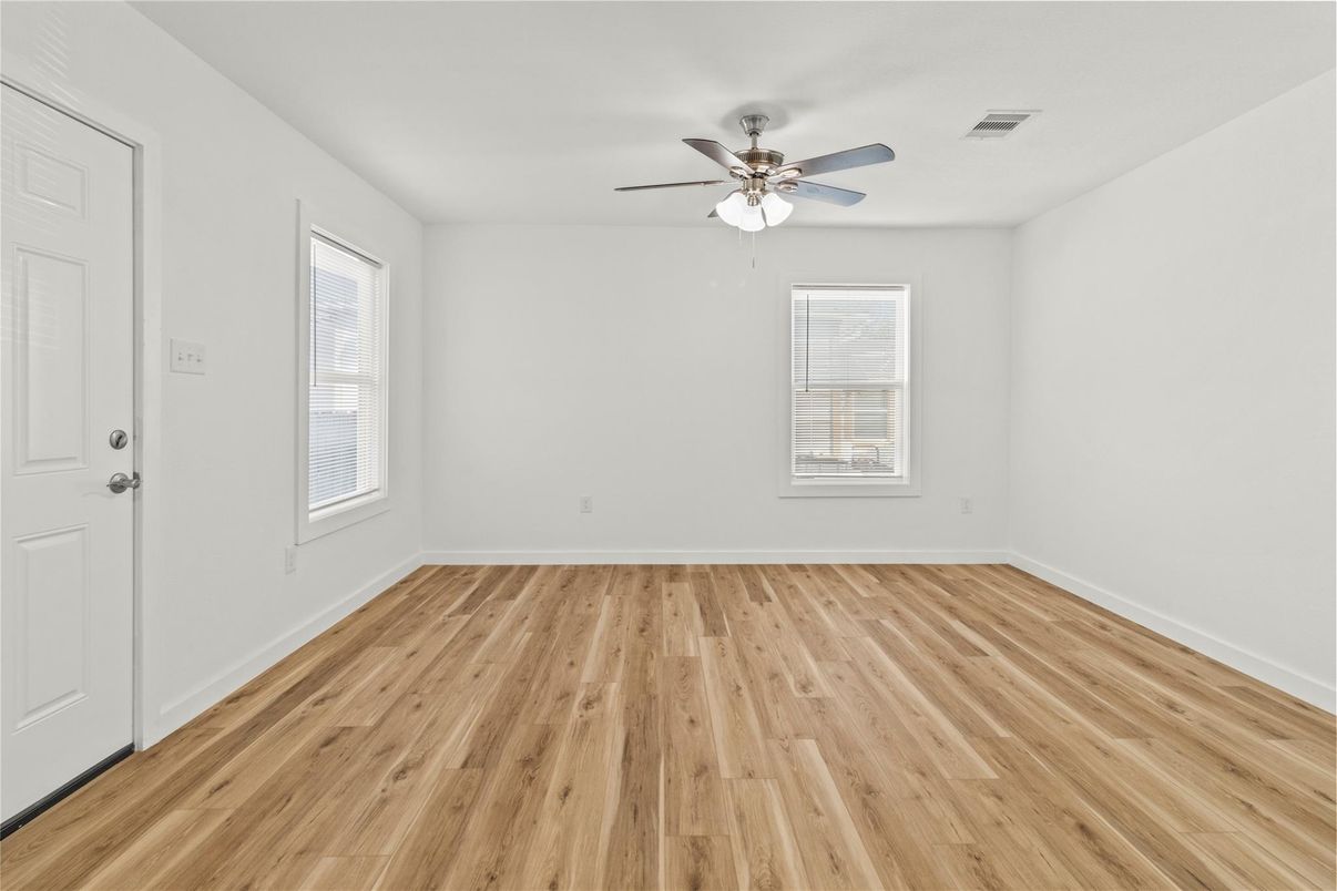Empty room, Interior, Wood Texture Flooring