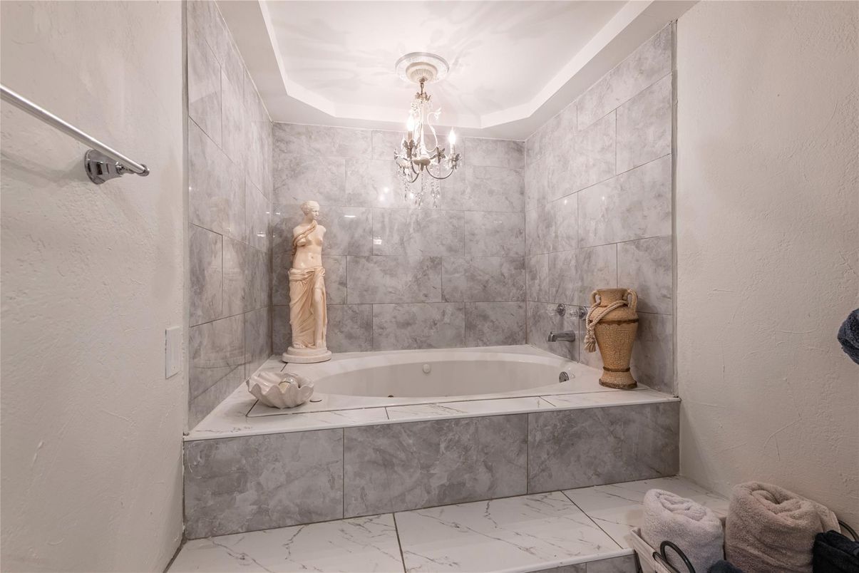 Bathroom, Chandelier, Interior, Marble