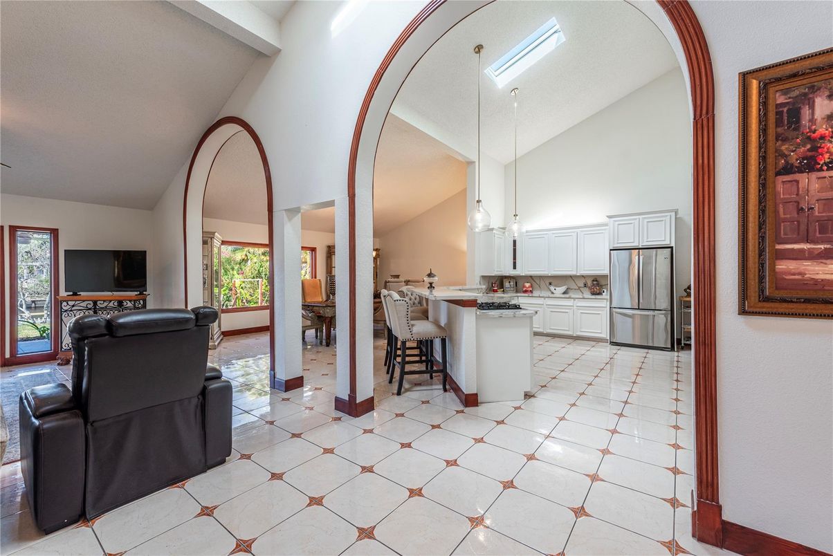 Interior, Kitchen, Living room, Pendant Lights