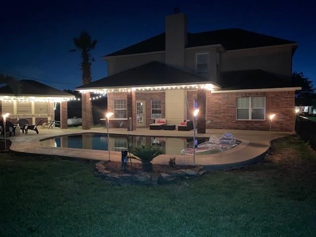 Backyard, Exterior, Pool