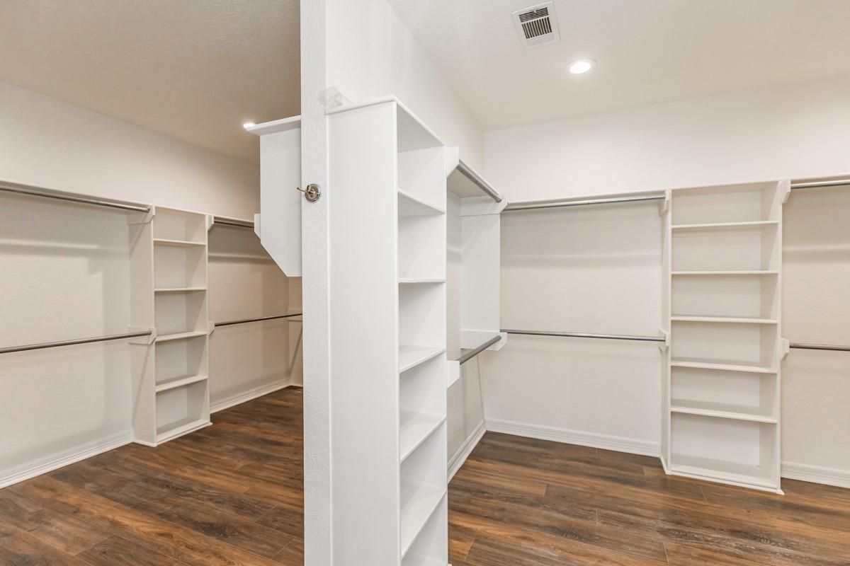 Interior, Recessed Lighting, Walk-in Closets, Wood Texture Flooring
