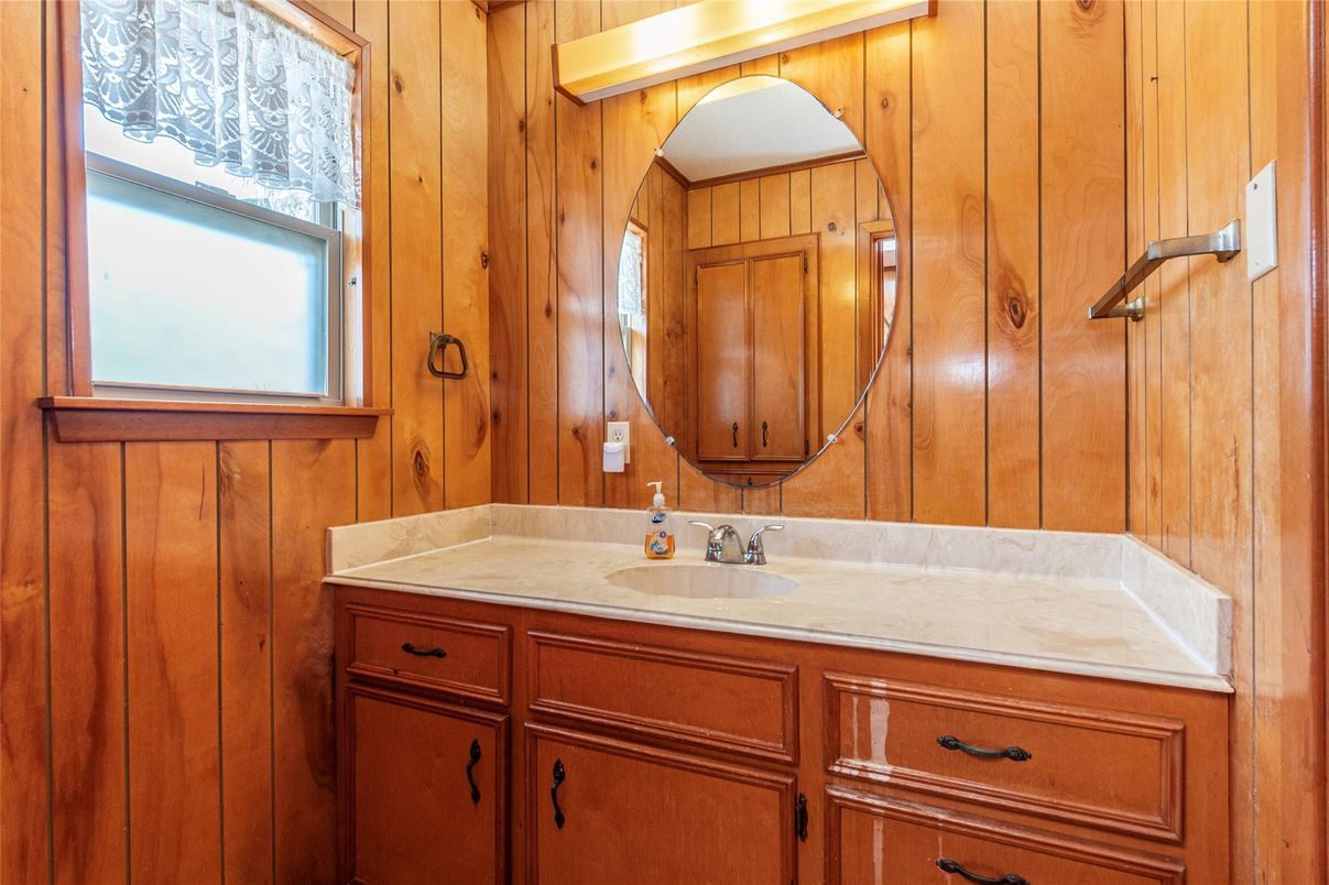 Bathroom, Interior, Wooden Walls