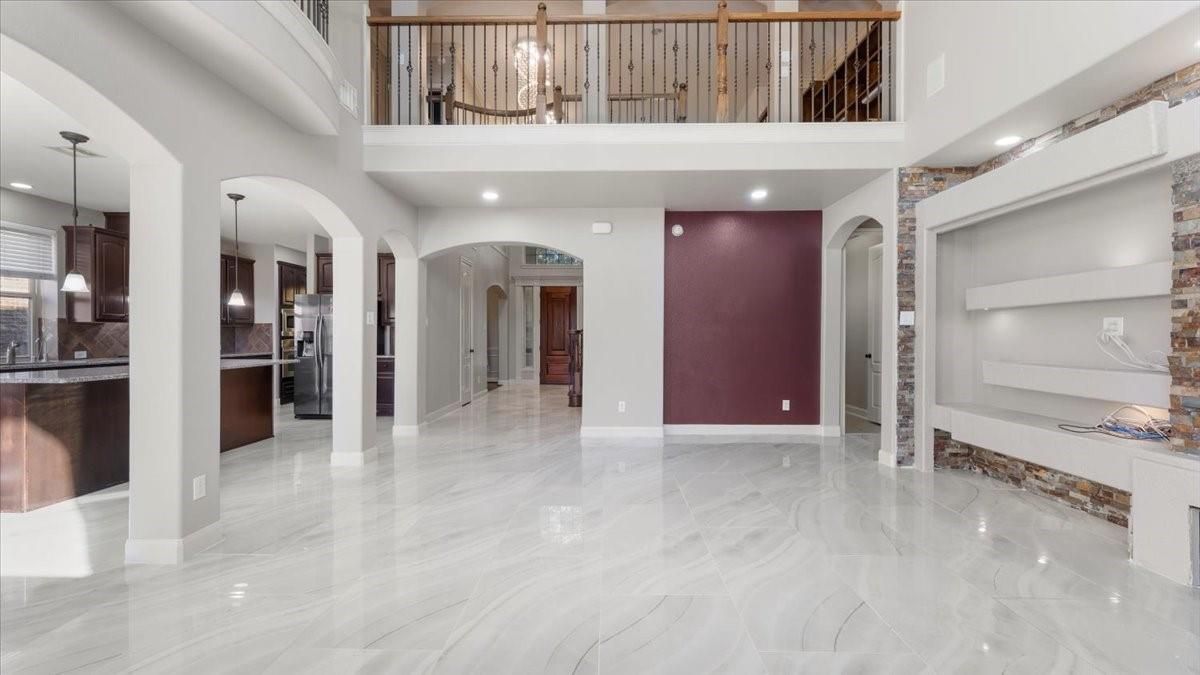 Interior, Marble, Pendant Lights, Recessed Lighting