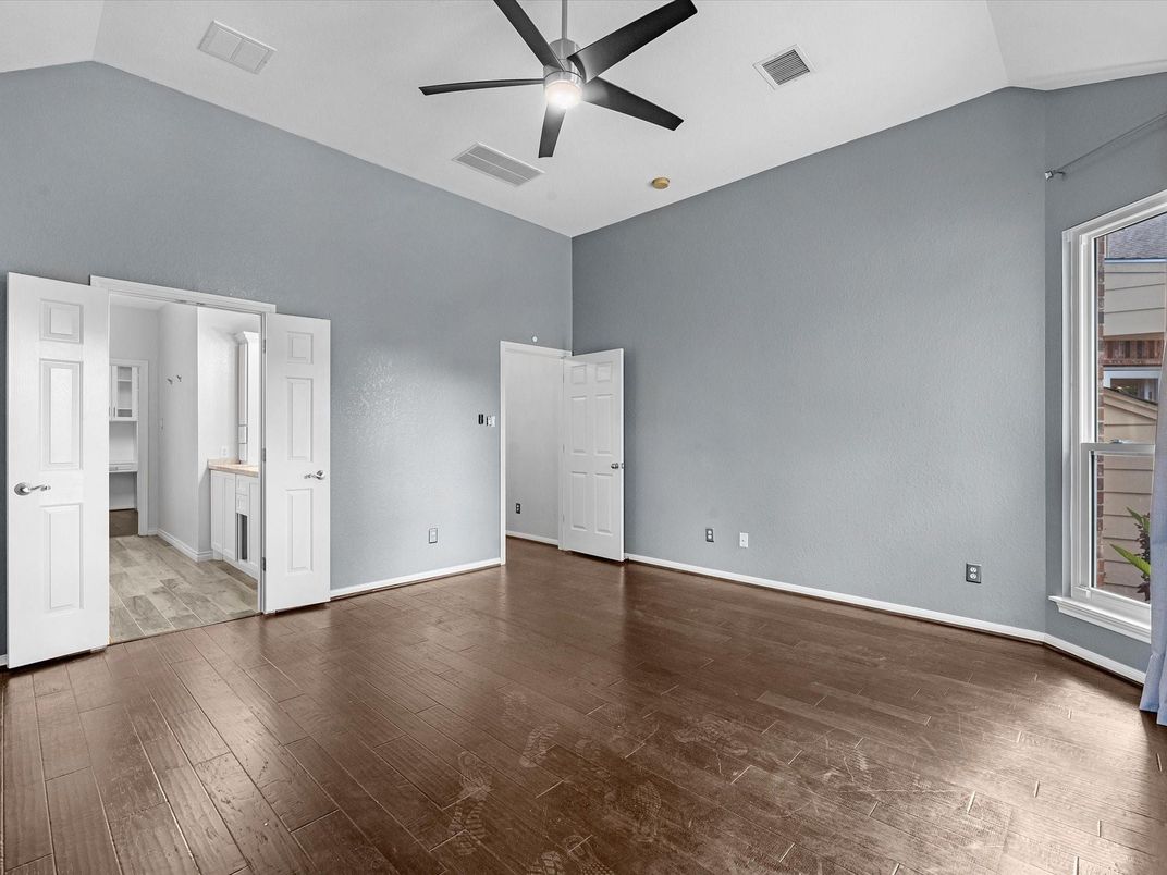 Empty room, Interior, Wood Texture Flooring