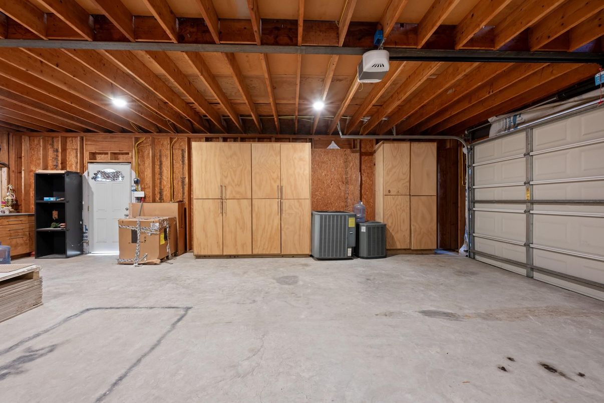 Garage, Interior, Wooden Beams, Wooden Ceilings, Wooden Walls