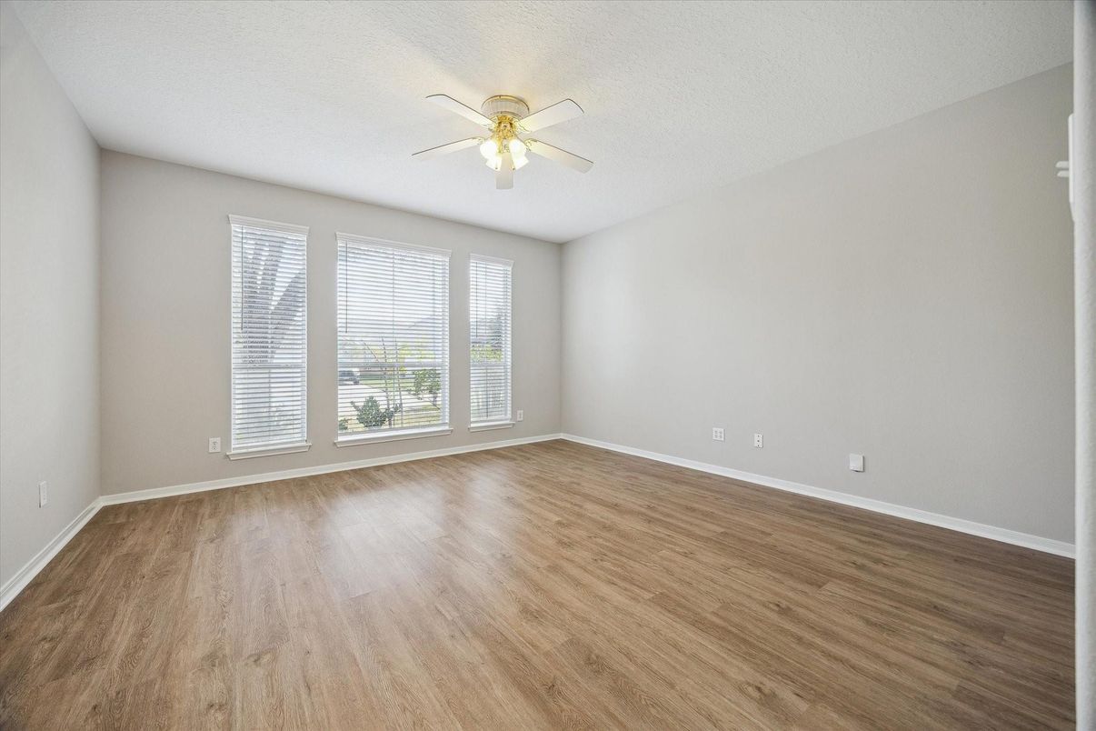 Empty room, Interior, Wood Texture Flooring