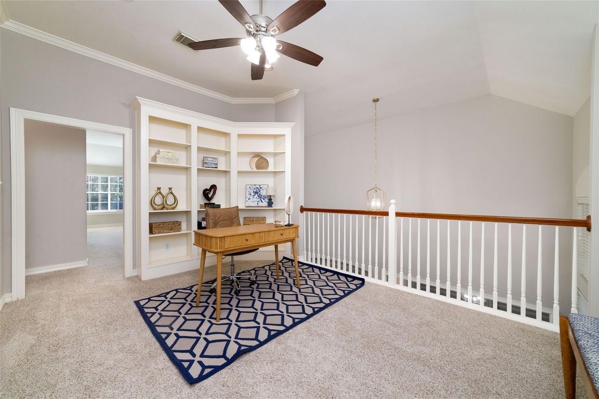 Home Office, Interior, Pendant Lights