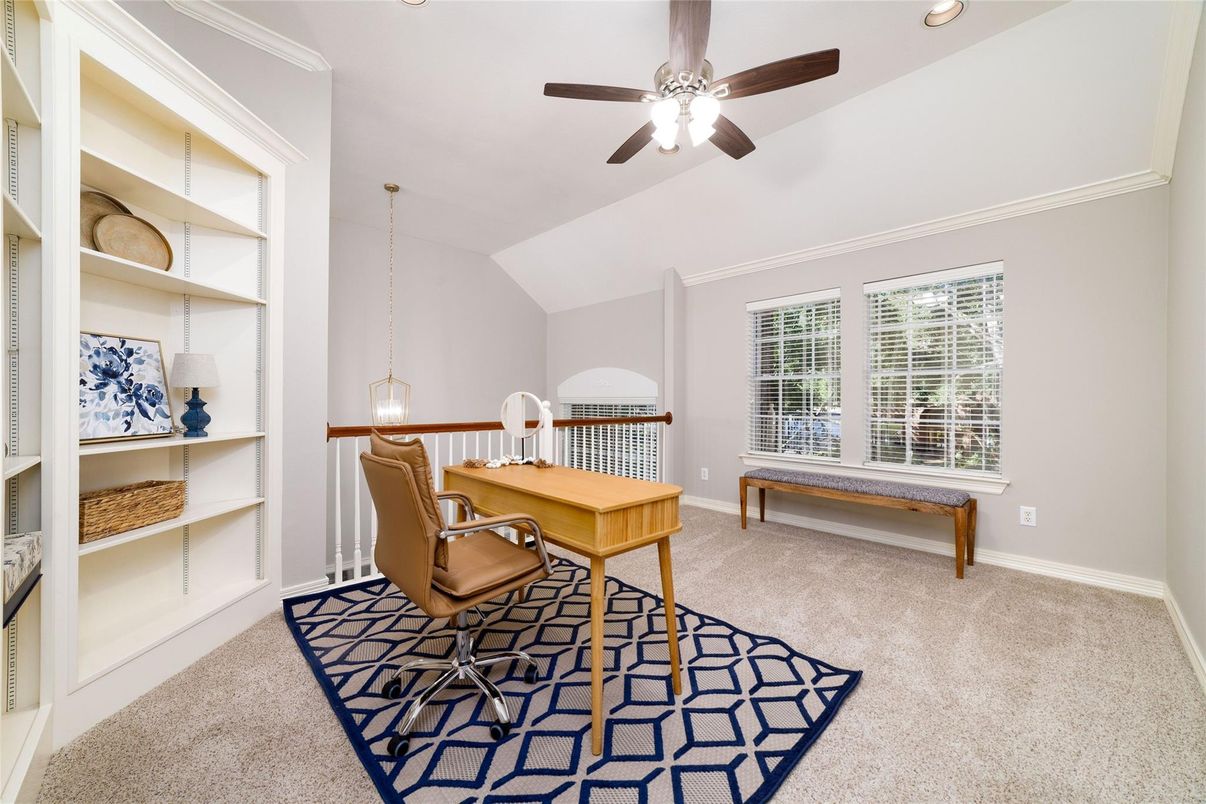 Home Office, Interior, Pendant Lights