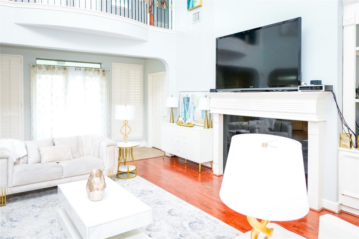 Fireplace, Interior, Living room, Wood Texture Flooring