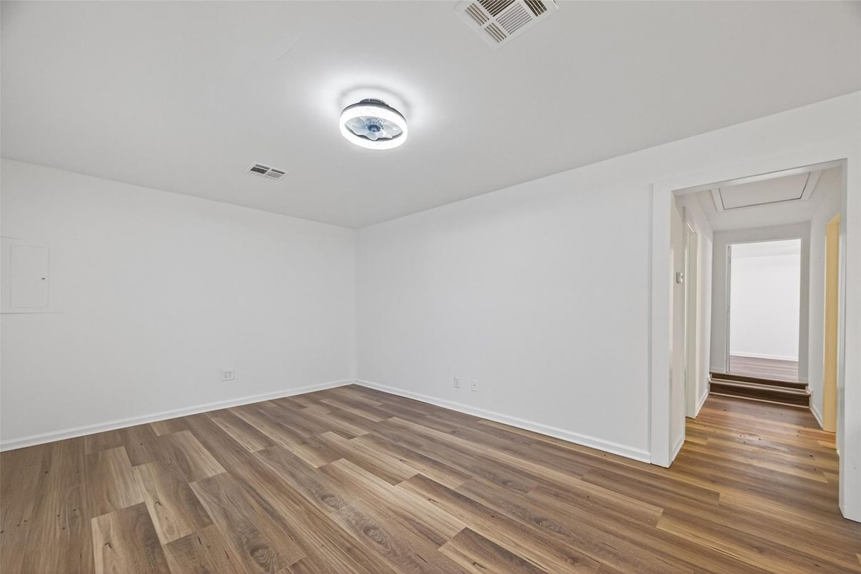 Empty room, Interior, Wood Texture Flooring