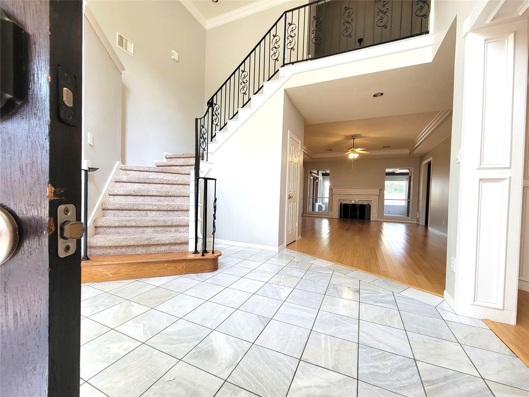 Fireplace, Interior, Marble, Wood Texture Flooring