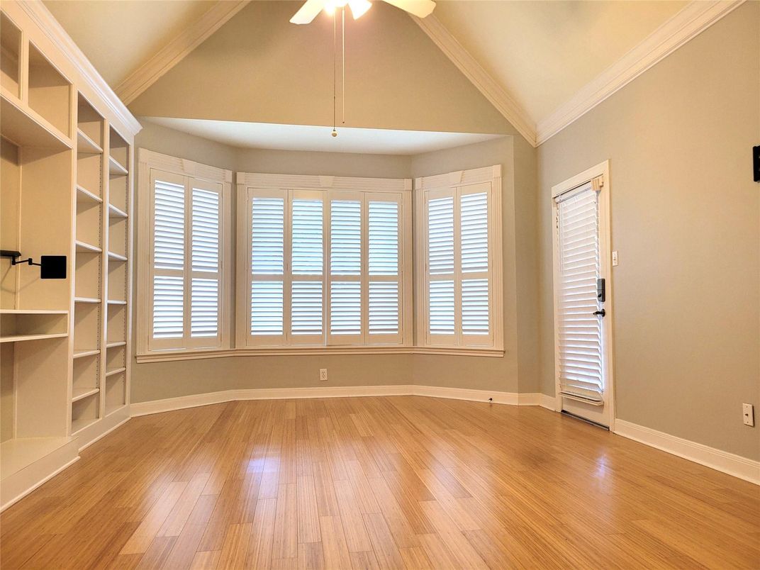 Empty room, Interior, Wood Texture Flooring