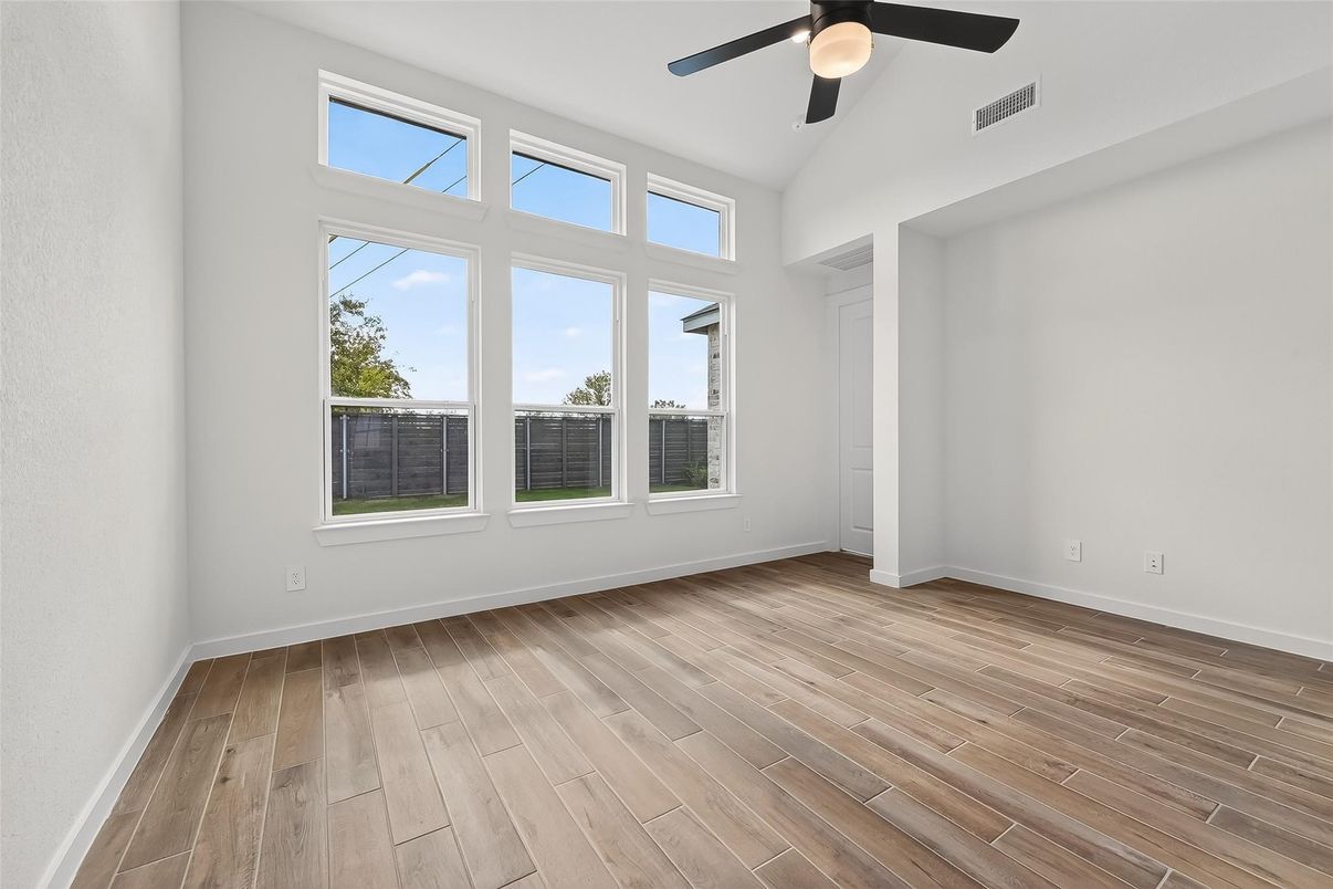 Empty room, Interior, Wood Texture Flooring
