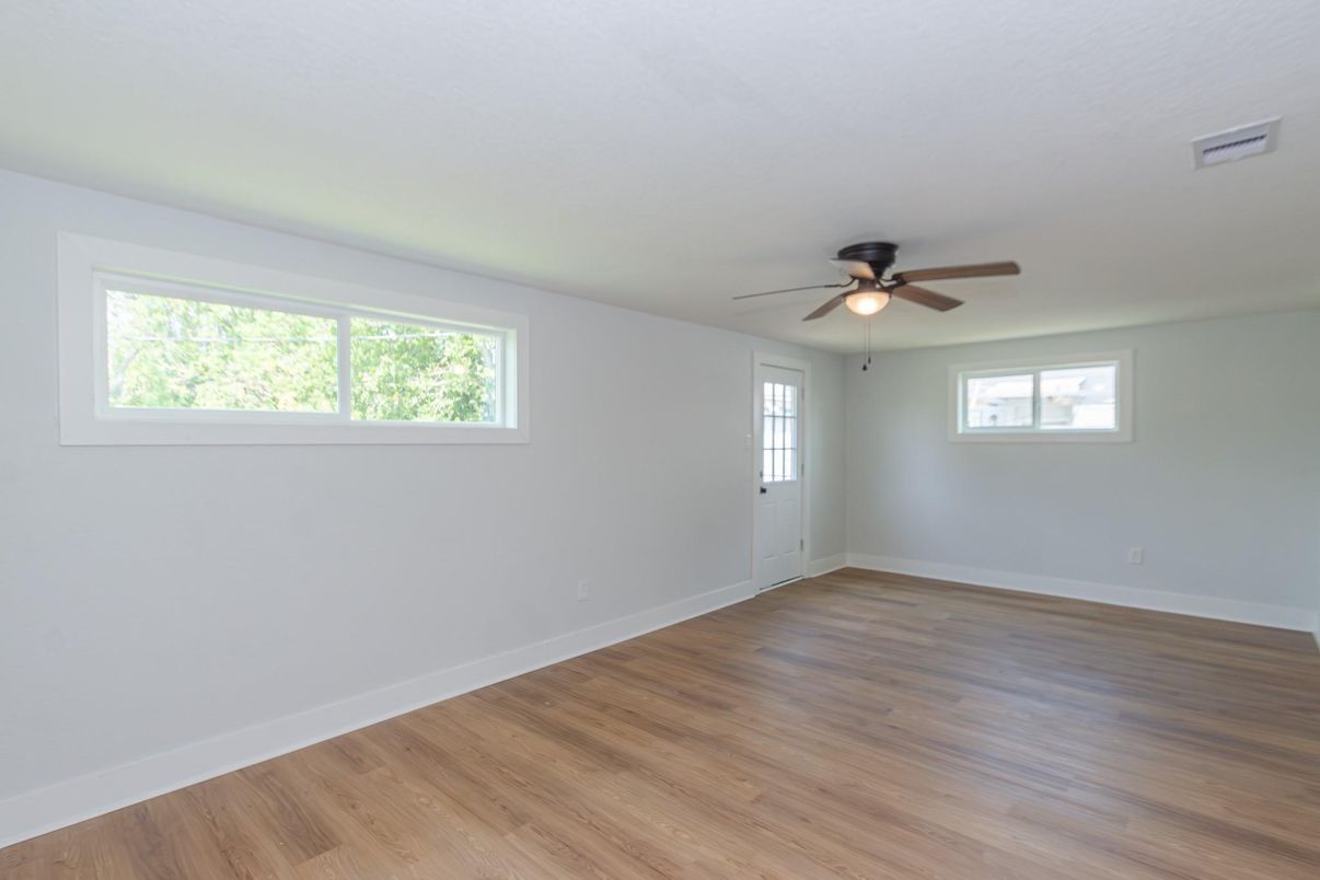 Empty room, Interior, Wood Texture Flooring