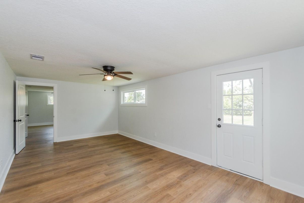 Empty room, Interior, Wood Texture Flooring