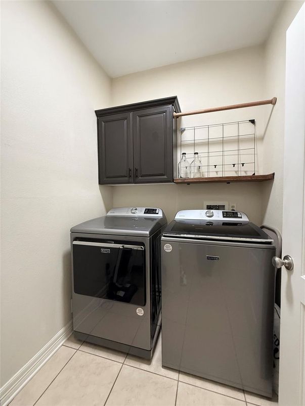 Interior, Washer
