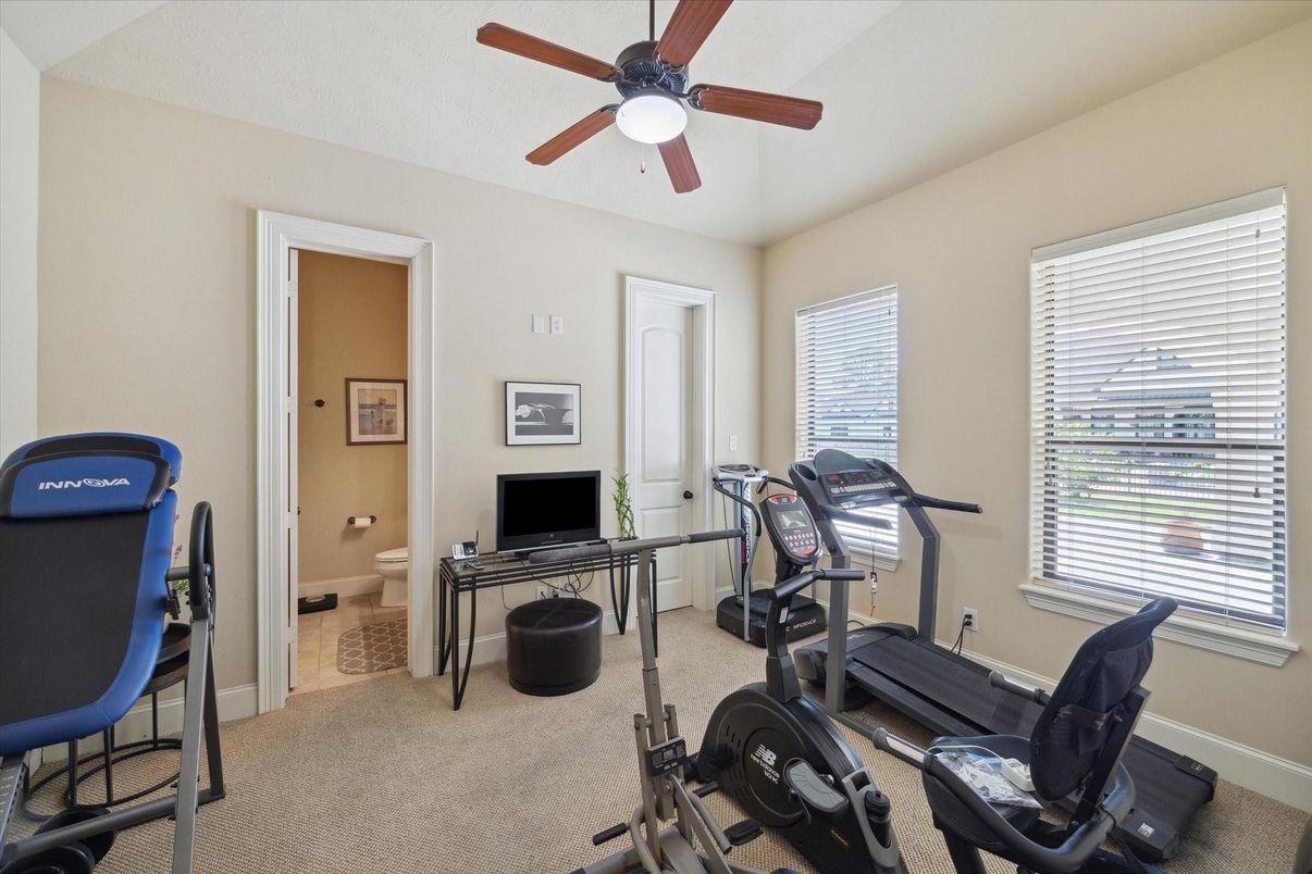 Fitness Equipment, Home Office, Interior